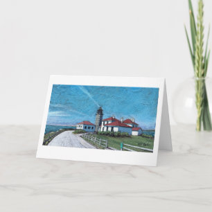 Beavertail Lighthouse in Jamestown, RI Karte