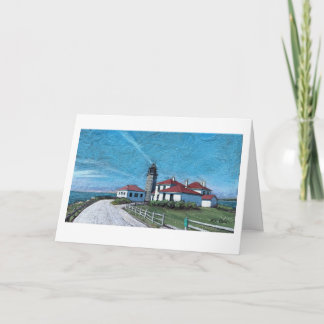 Beavertail Lighthouse in Jamestown, RI Karte