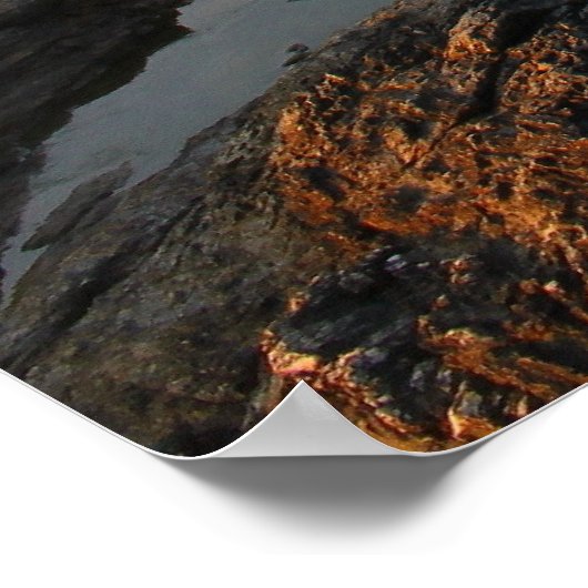 Beavertail Lighthouse Jamestown Rhode Island Poster (Ecke)