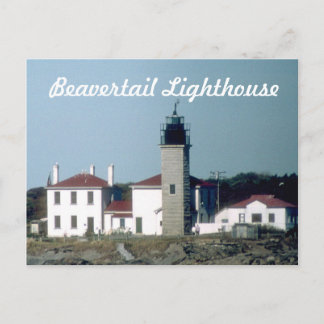 Beavertail Lighthouse Postkarte 4