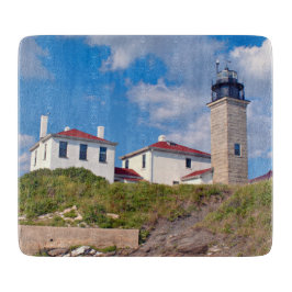 Beavertail Lighthouse Rhode Island Cutting Board Schneidebrett