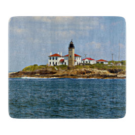 Beavertail Lighthouse Rhode Island Cutting Board Schneidebrett