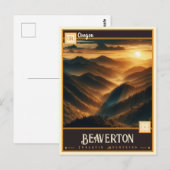 Beaverton, Oregon | VINTAG Postkarte (Vorne/Hinten)