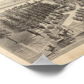 Beazell, englische Residenzen, Bauernhöfe Poster (Ecke)