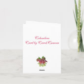 Bebaute Columbine-Anmerkungs-Karte Karte (Rückseite)