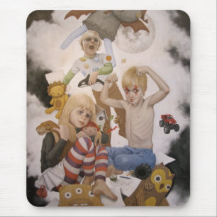 Bebautes Mystizismus Mousepad