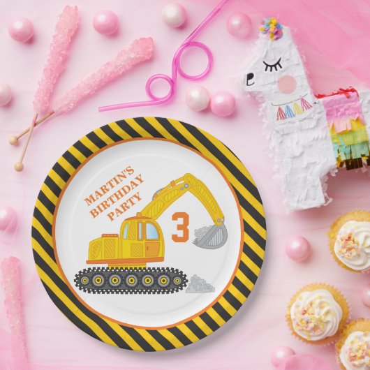 Bebauungspapier Pappteller (Party)