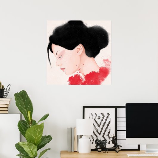 Bebe Art Print Modern Poster (Heimbüro)