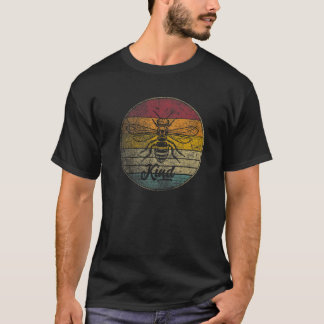 Bebe be kind Gift Retro Stil Vintagen lustigen 70e T-Shirt
