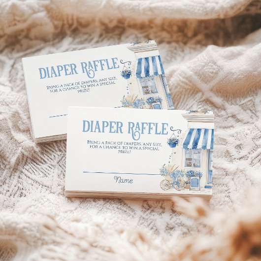 Bebe Cafe Bonjour Bebe Parisian theme Baby Show Begleitkarte