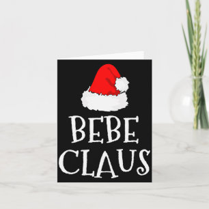 Bebe Claus Weihnachten Santas Schlafanzug Familie Karte