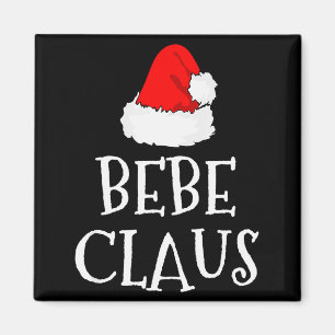 Bebe Claus Weihnachten Santas Schlafanzug Familie  Magnet