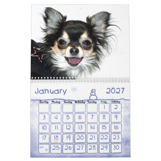 Bebe der Kalender der Chihuahua-2015 (Jan 2027)