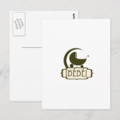 Bébé-Geschenke Postkarte (Vorne/Hinten)