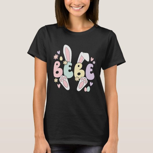 Bebe Grandmother Easter Bunny Bebe Grandma Easter T-Shirt (Vorderseite)