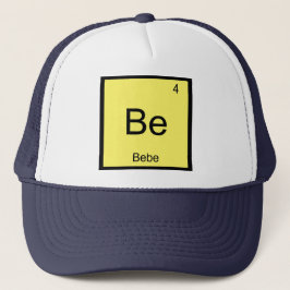 Bebe Name Chemistry Element Periodische Tabelle Truckerkappe