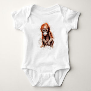 Bebé Orangután Baby Strampler