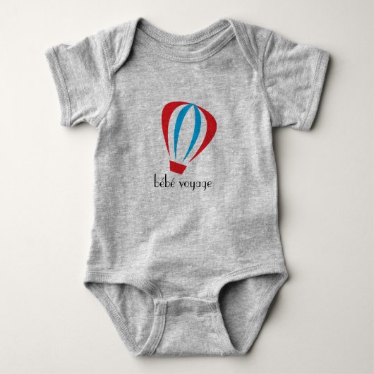 BeBe Reise-Logo Baby Strampler (Vorderseite)