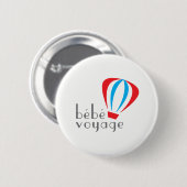 Bebe Reise-Logo-Knopf Button (Vorne & Hinten)
