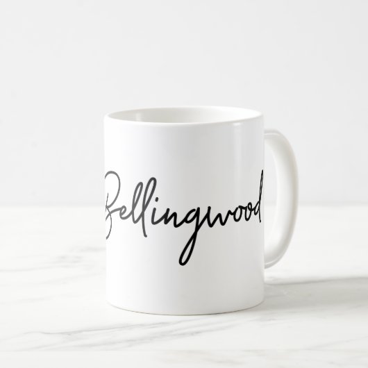 #BeBellingwood Mug Kaffeetasse (VorderseiteRechts)