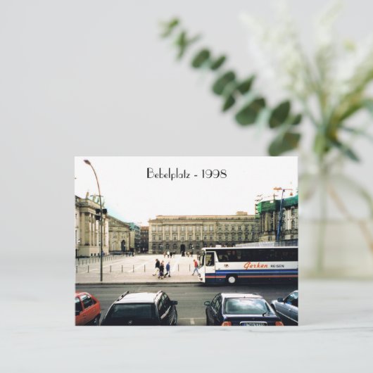 Bebelplatz Postcard 1998 Postkarte (Stehend Vorderseite)