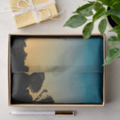 Beben-Baum-Waldsonnenuntergang-Seidenpapier Seidenpapier (Geschenk)