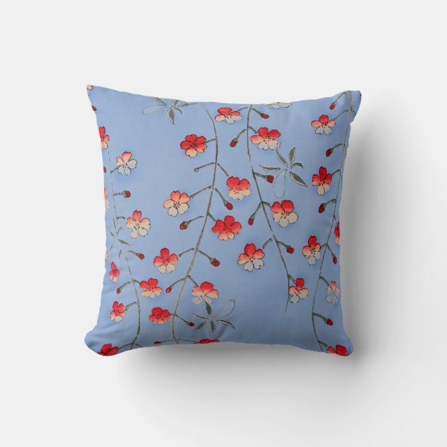 BEBEN MIT BLUME PILLOW KISSEN (Vorderseite)