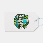 Beber agua geschenkanhänger (Vorderseite (Horizontal))