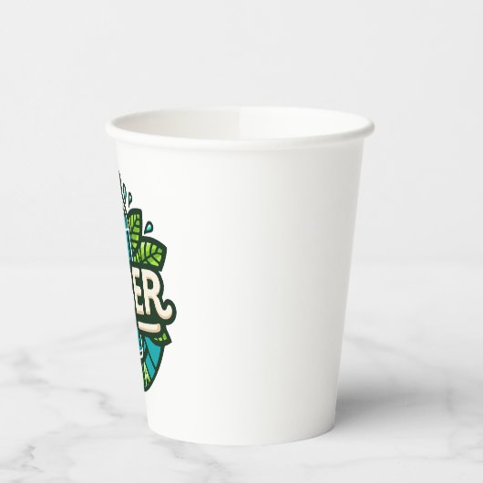 Beber agua pappbecher (Links)