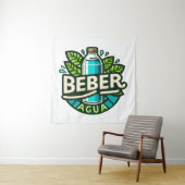 Beber agua wandteppich (Beispiel)