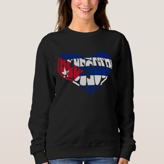 Bebesota Cuban Flag Reggaetón No Eres Bebecita Ere Sweatshirt (Vorderseite)