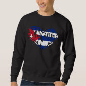 Bebesota Cuban Flag Reggaetón No Eres Bebecita Ere Sweatshirt (Vorderseite)
