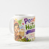 BEBIDA TRADICIONAL DE PERU KAFFEETASSE (Vorderseite Links)