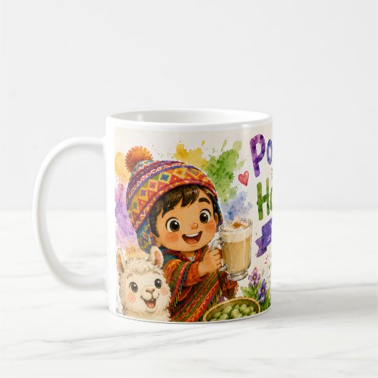 BEBIDA TRADICIONAL DE PERU KAFFEETASSE (Links)