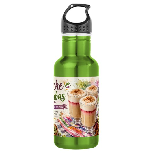 BEBIDAS CALIENTE DEL PERU EDELSTAHLFLASCHE (Vorderseite)