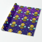 Bebie Niedlich Charming Themed Inspiriert Geschenkpapier (Ungerollt)