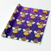 Bebie Niedlich Charming Themed Inspiriert Geschenkpapier (Ungerollt)