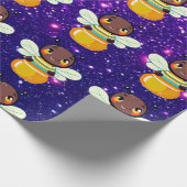 Bebie Niedlich Charming Themed Inspiriert Geschenkpapier (Ecke)