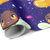 Bebie Niedlich Charming Themed Inspiriert Geschenkpapier (Rolleneckpunkt)