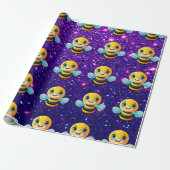 Bebie Niedlich Charming Themed Inspiriert Geschenkpapier (Ungerollt)