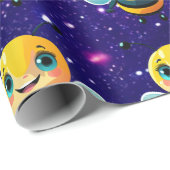 Bebie Niedlich Charming Themed Inspiriert Geschenkpapier (Rolleneckpunkt)