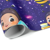Bebie Niedlich Charming Themed Inspiriert Geschenkpapier (Rolleneckpunkt)
