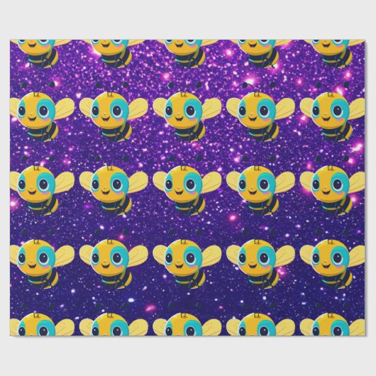 Bebie Niedlich Charming Themed Inspiriert Geschenkpapier (Flach)