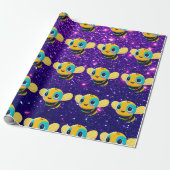 Bebie Niedlich Charming Themed Inspiriert Geschenkpapier (Ungerollt)