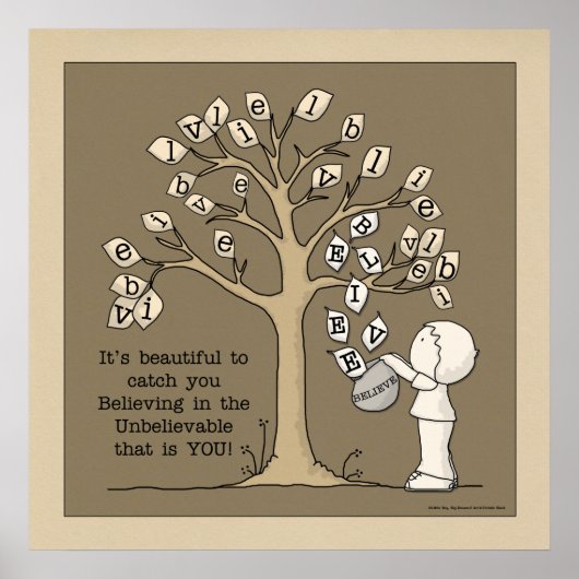 Be'BLÄTTER - Blätter holen Poster (Vorne)