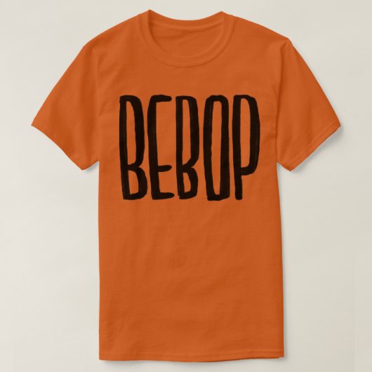 Bebop Jazz Music T-Shirt (Design vorne)