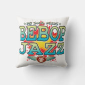 Bebop Jazz Soul Cushion Kissen (Rückseite)