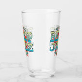Bebop Jazz Soul Glass Tumbler (Rechts)