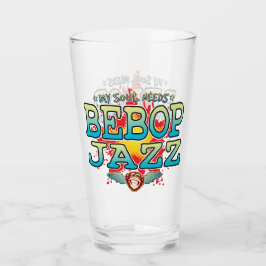 Bebop Jazz Soul Glass Tumbler