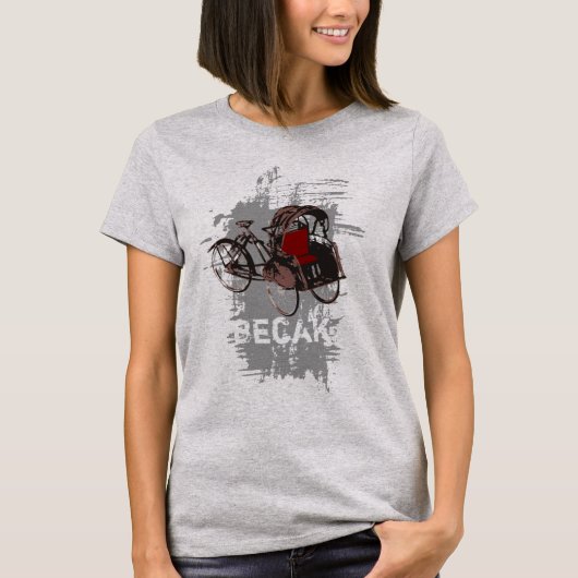 Becak T-Shirt (Vorderseite)